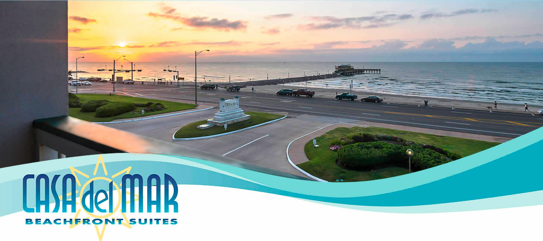 Casa Del Mar Beachfront Suites Galveston Zewnętrze zdjęcie